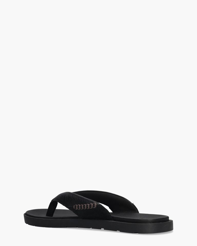 Seaside II Flip Flop Black Herenslippers