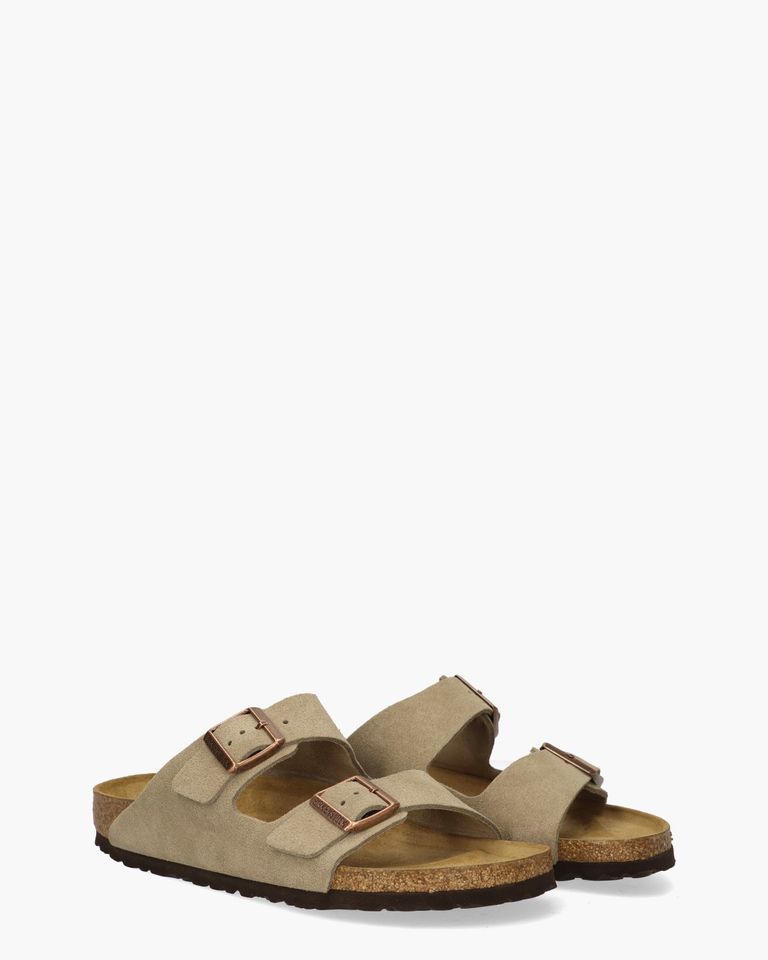 Arizona Soft Taupe Herenslippers