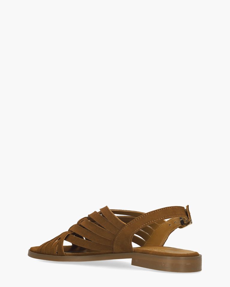 Willina Cognac Damessandalen