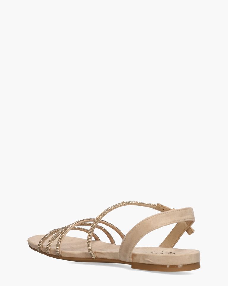 Zaila Beige Damessandalen