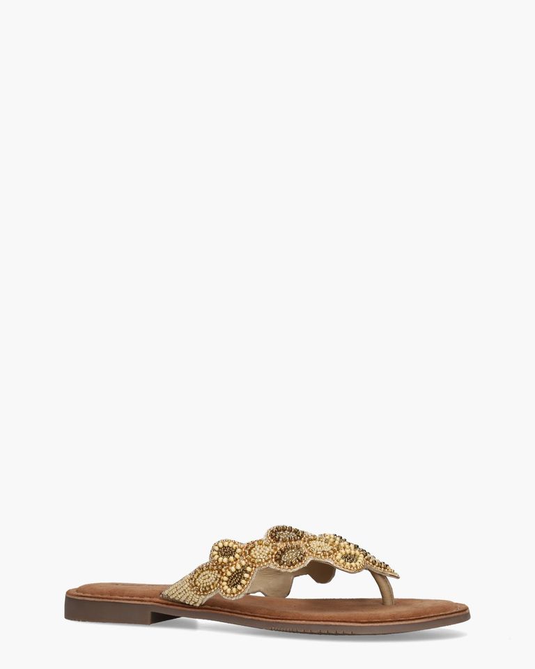 Zelda Beige Damesslippers