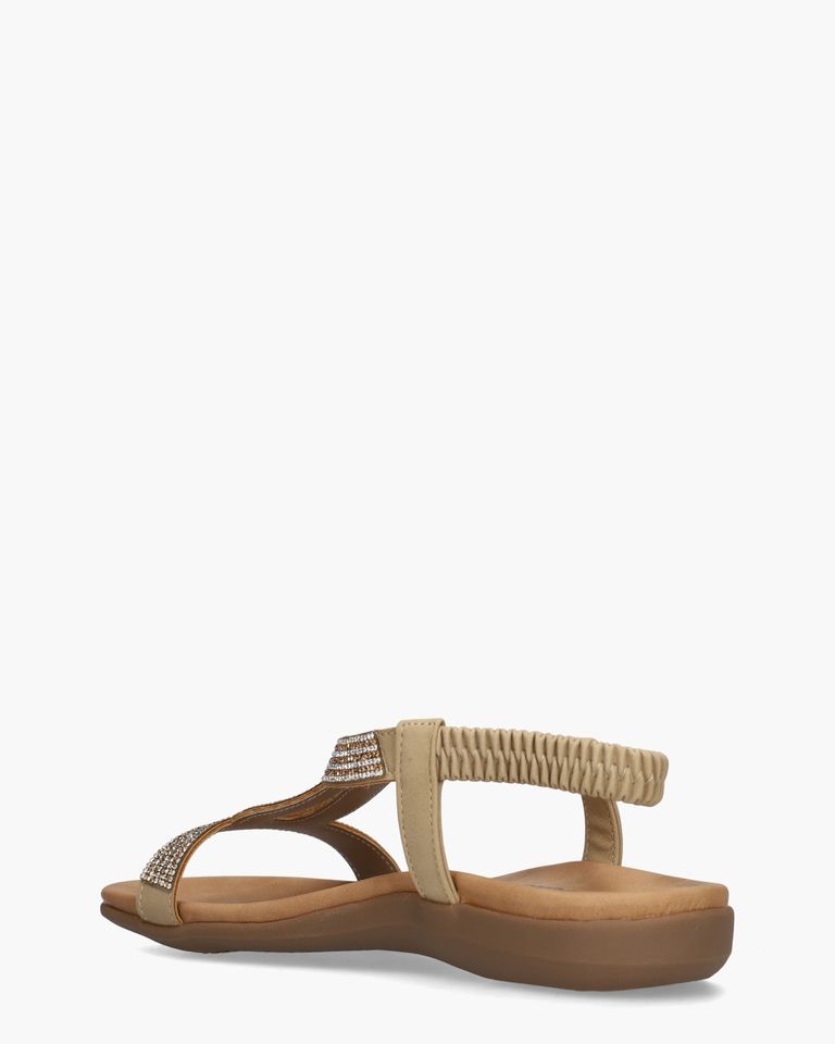 Reza Khaki/Multi Damessandalen