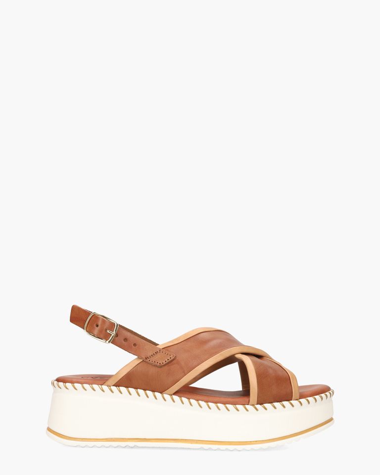 Ryela Cognac Damessandalen