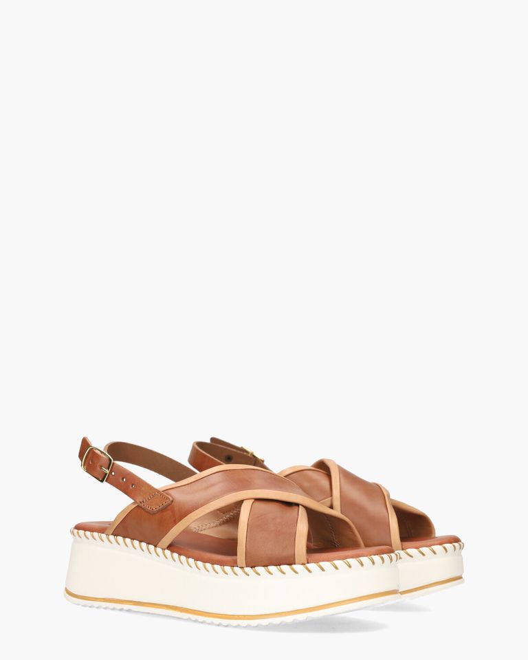 Ryela Cognac Damessandalen