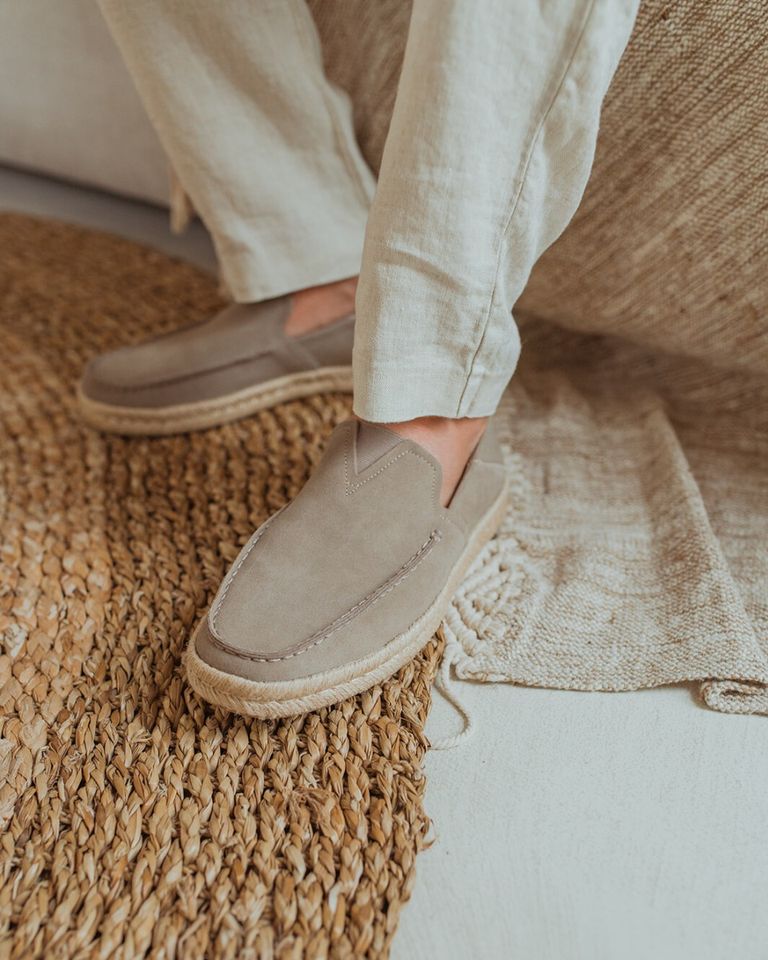 Alonso Rope Taupe Herenloafers