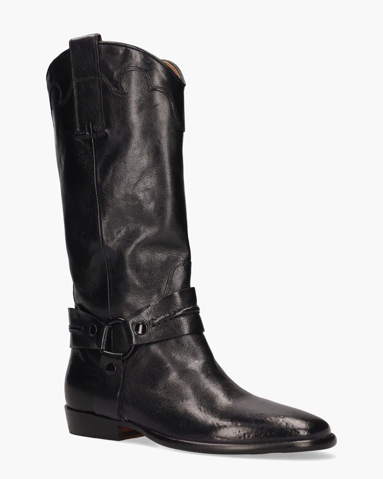 5320 Zwart Damesboots