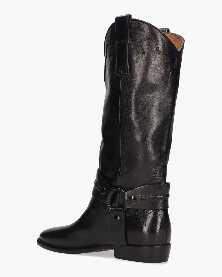 5320 Zwart Damesboots
