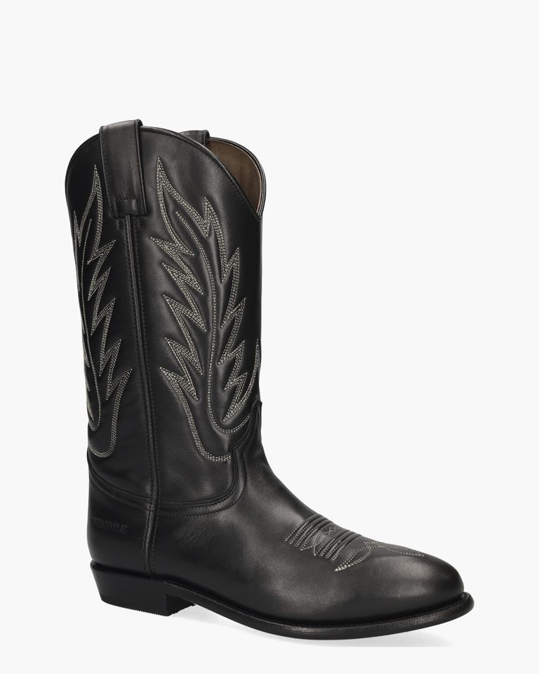 13843 Zwart Damesboots