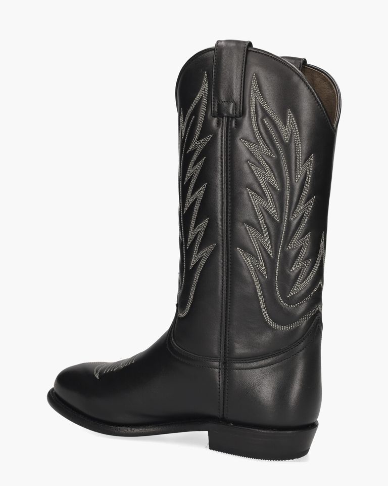 13843 Zwart Damesboots