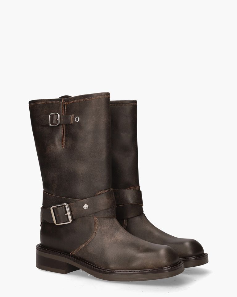 Cameron Donkerbruin Damesboots