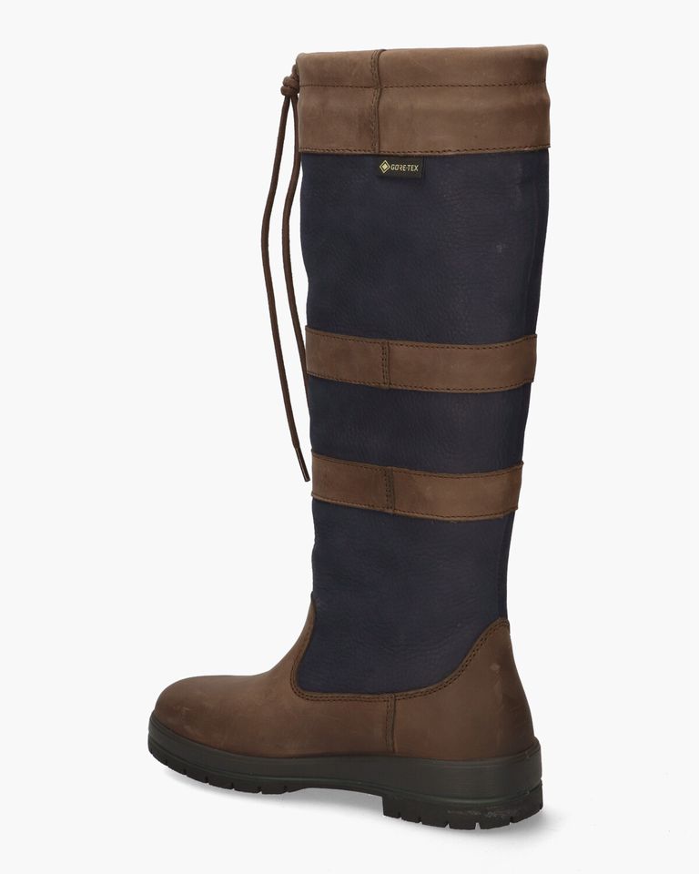 Galway Donkerblauw/Bruin Dames Outdoorboots