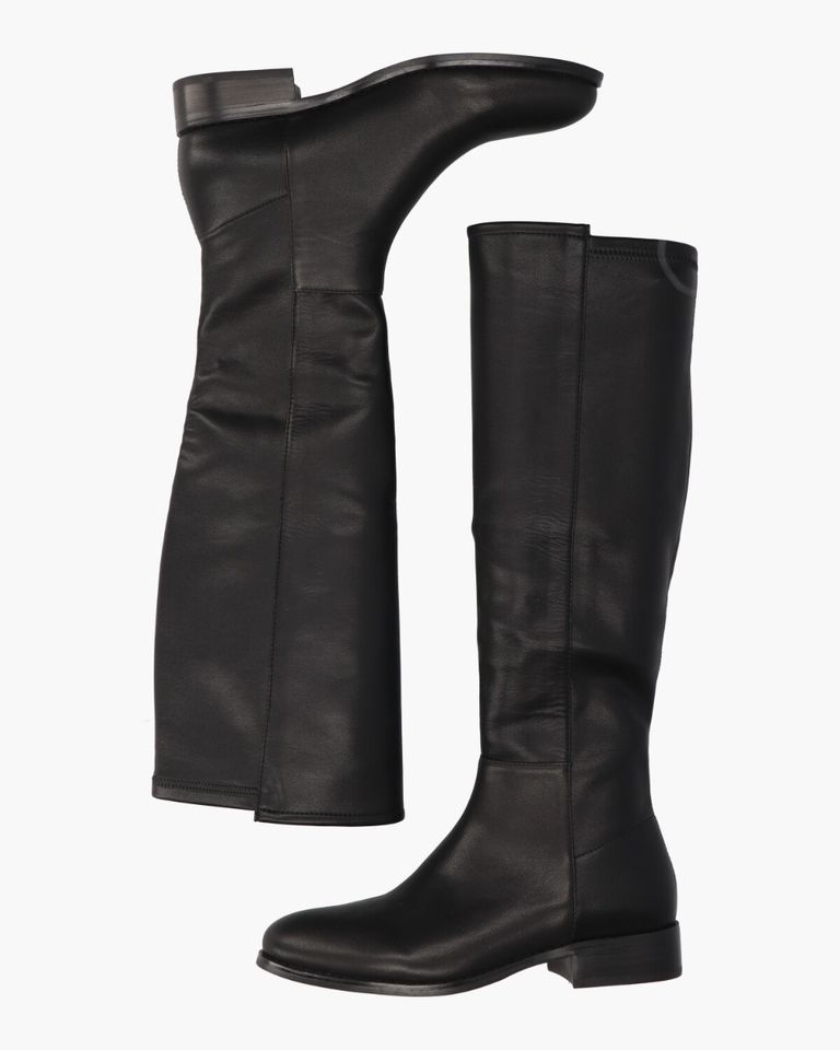 Janine Zwart Damesboots