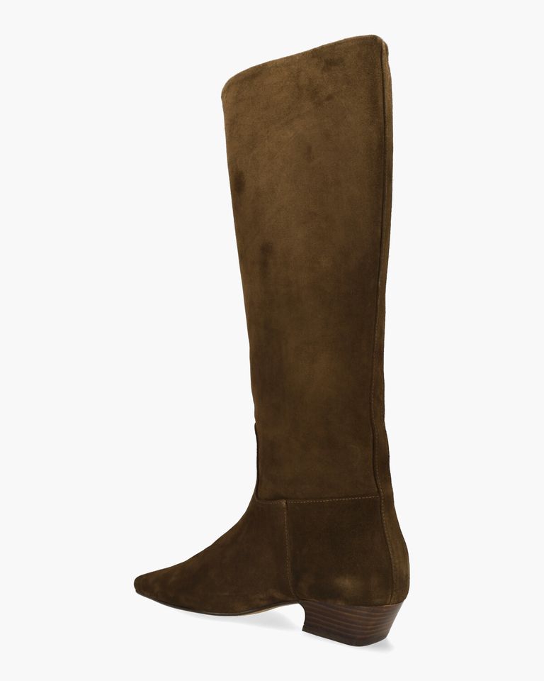Sasha Donkerbruin Damesboots