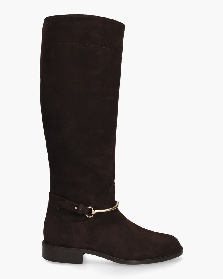 25I092 Donkerbruin Damesboots