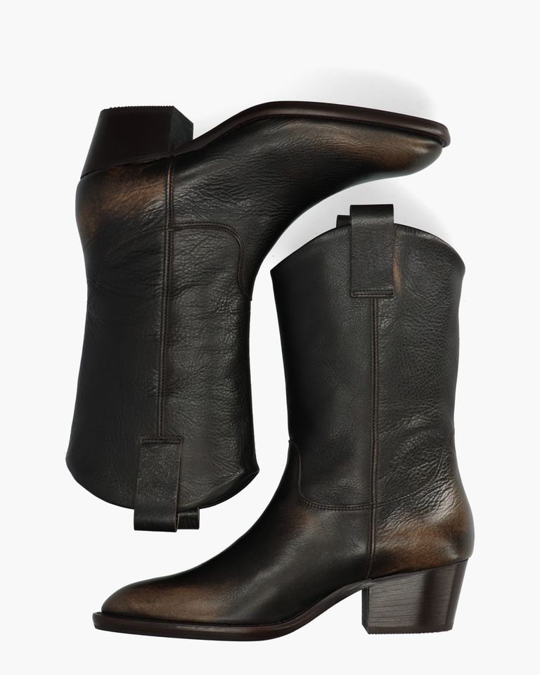 Clinton Donkerbruin Damesboots