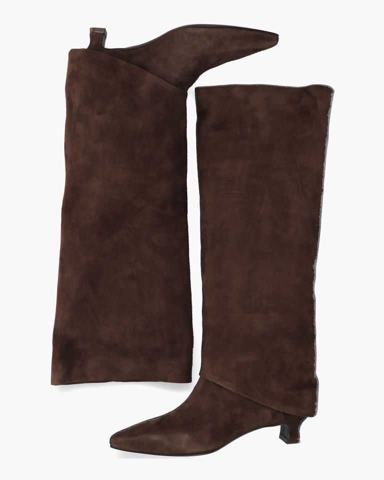 BR301 Donkerbruin Damesboots