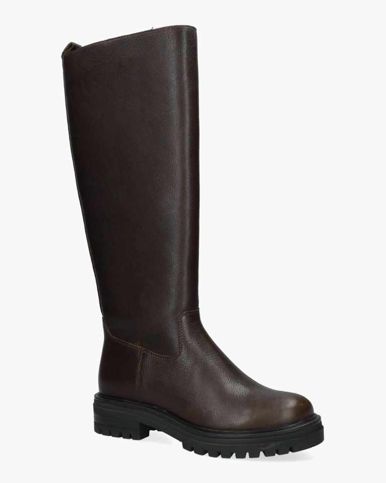 Veranne Donkerbruin Damesboots