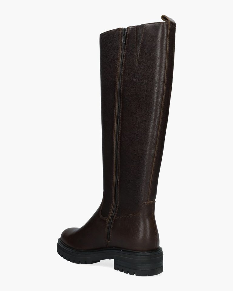 Veranne Donkerbruin Damesboots