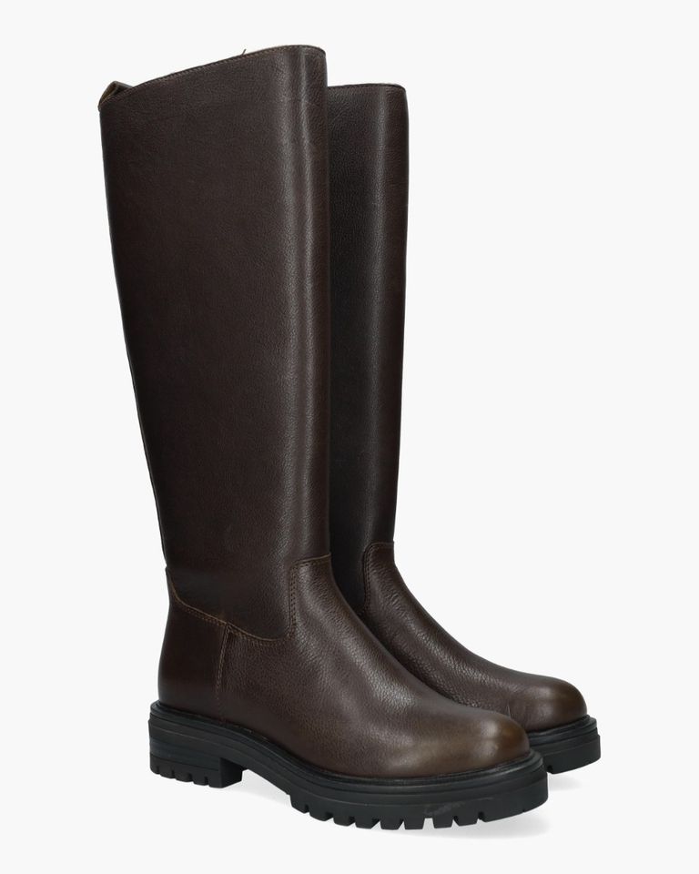 Veranne Donkerbruin Damesboots
