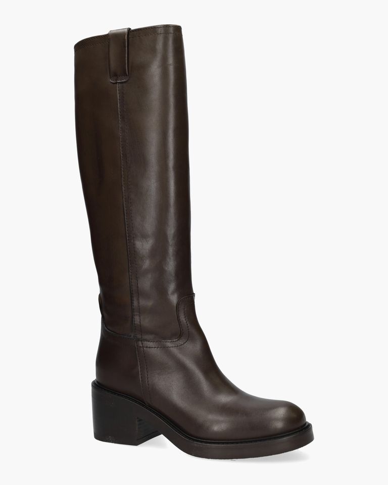 IV325 Donkerbruin Damesboots