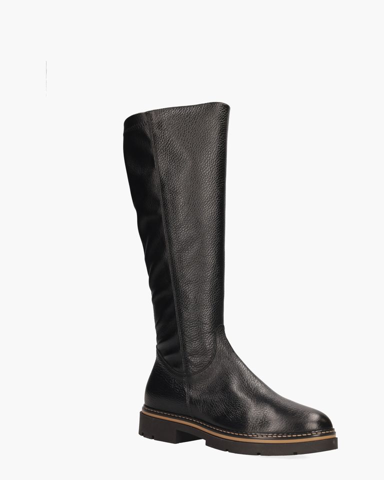6379 Zwart Damesboots