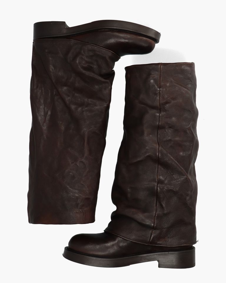 IW541 Donkerbruin Damesboots
