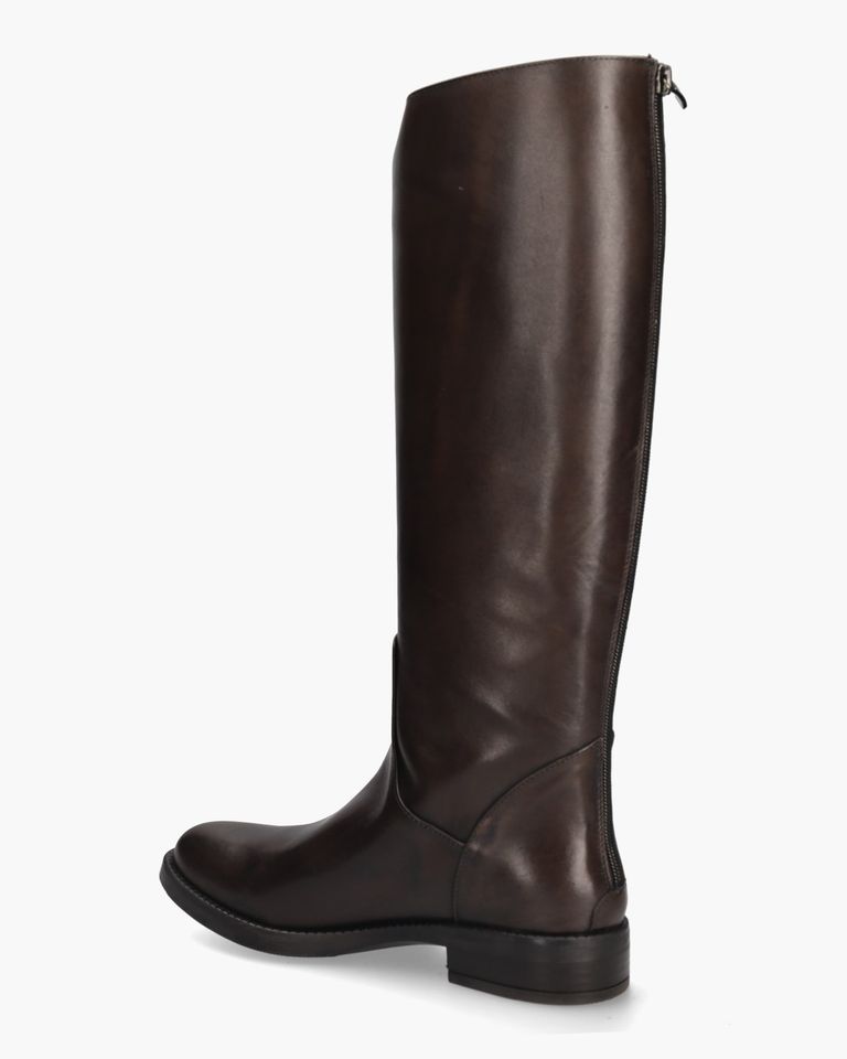 Soubane Donkerbruin Damesboots