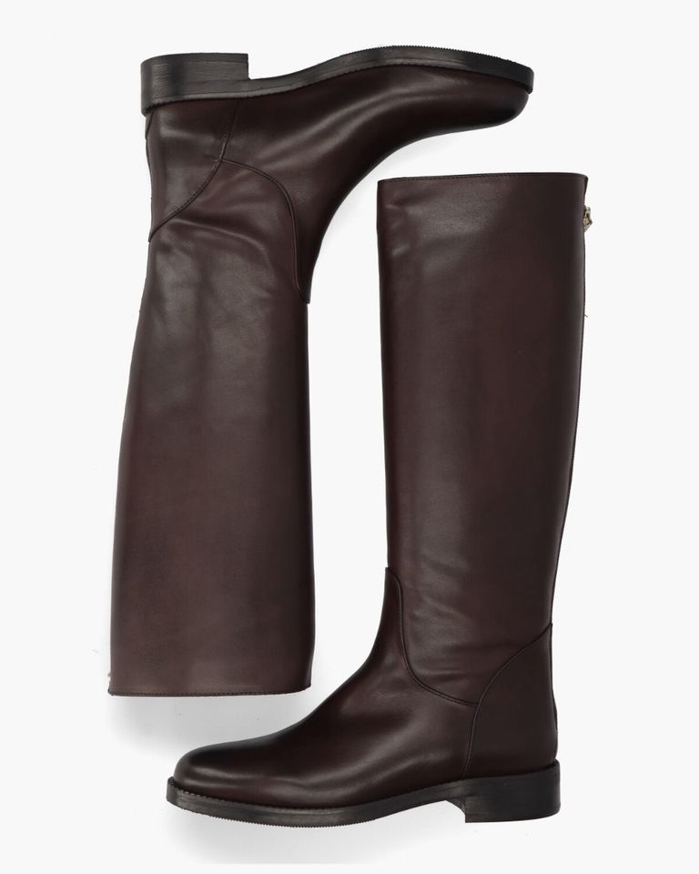 Soubane Bordeauxrood Damesboots