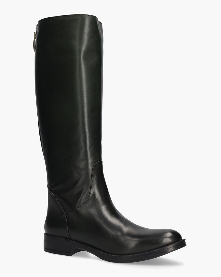 Donkergroen Damesboots