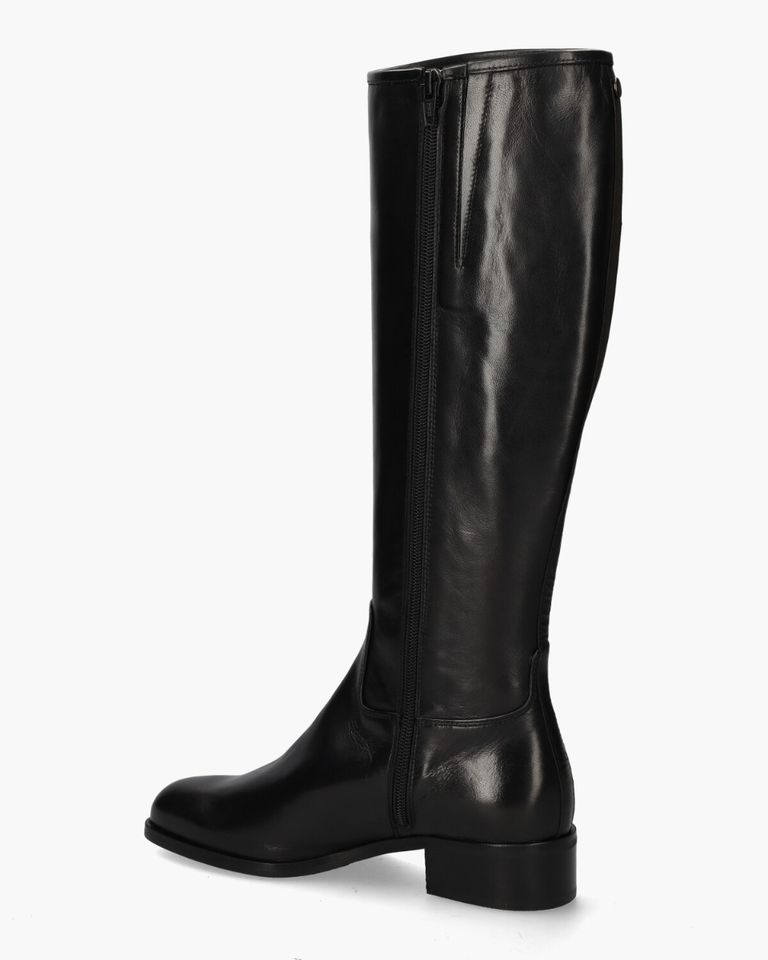 454A Zwart Damesboots