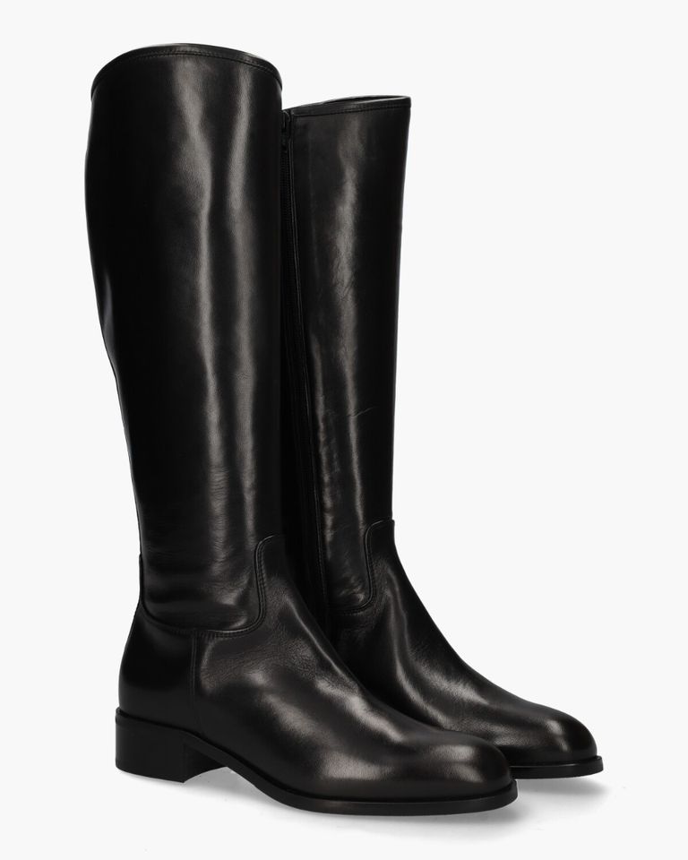 454A Zwart Damesboots