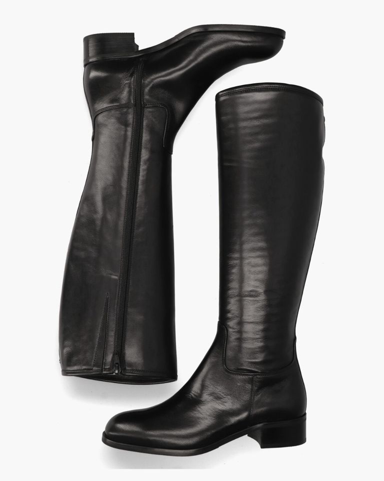 454A Zwart Damesboots
