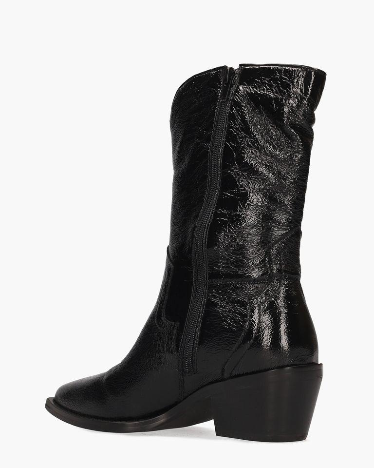 Veroni Zwart Damesboots