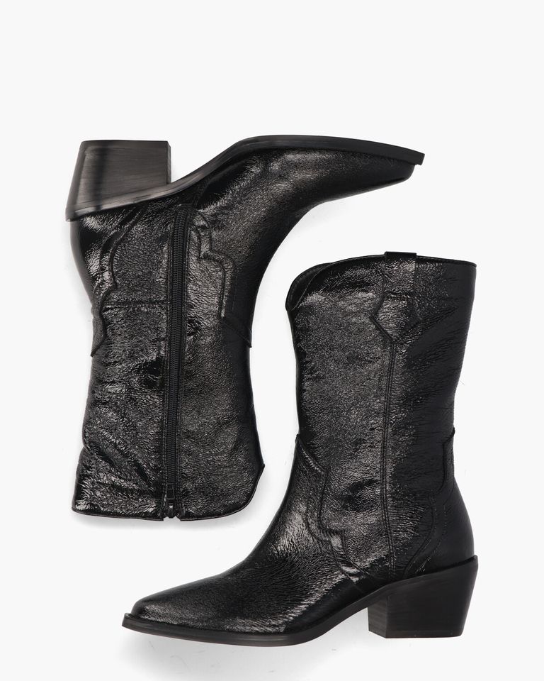 Veroni Zwart Damesboots