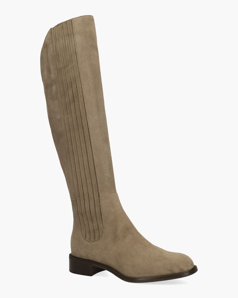 24I201 Taupe Damesboots