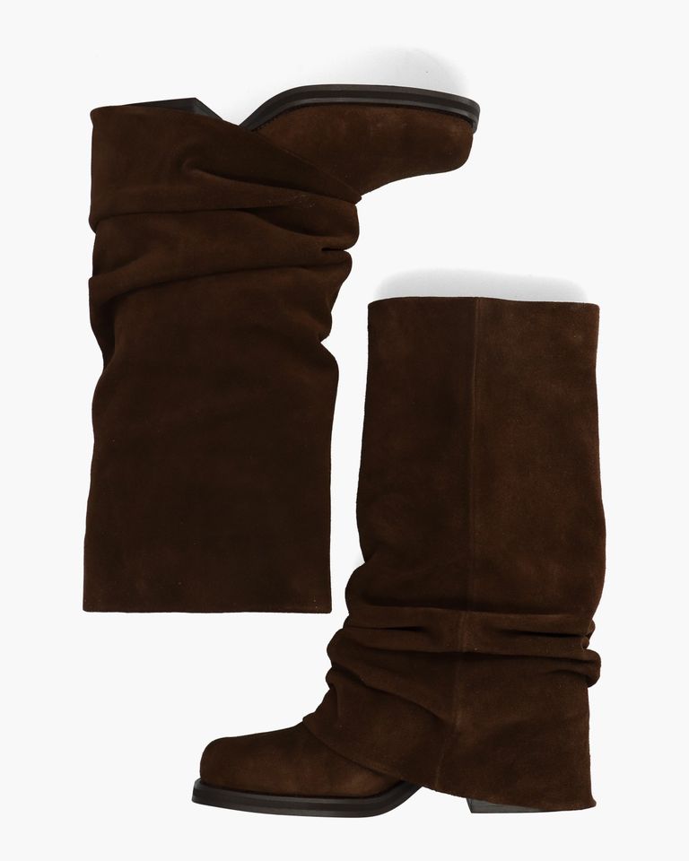 Kora Donkerbruin Damesboots