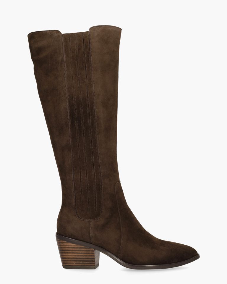 Nayla Donkerbruin Damesboots