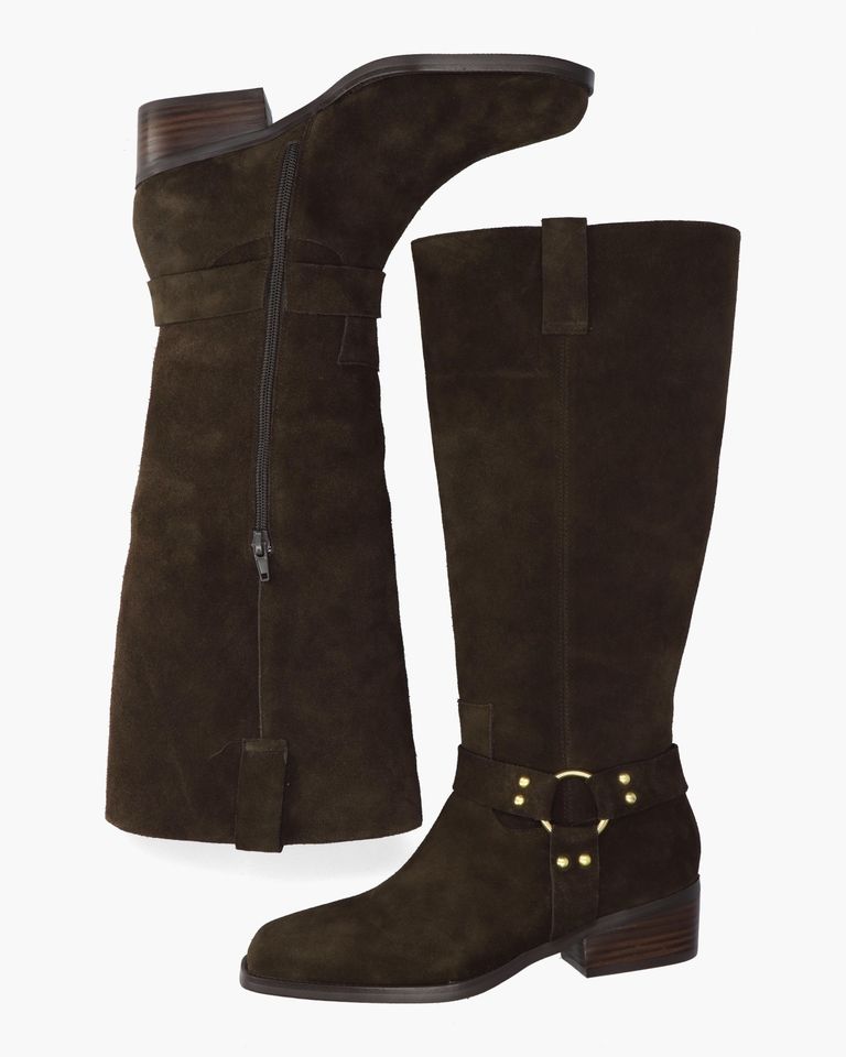 Yulet Donkerbruin Damesboots
