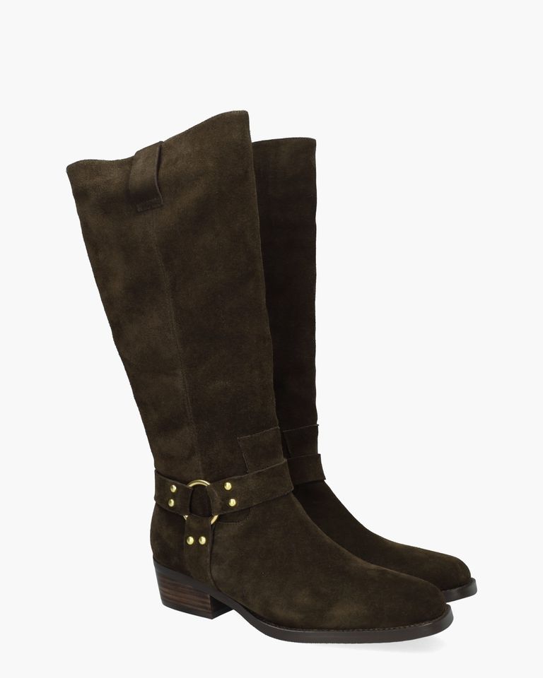 Yulet Donkerbruin Damesboots