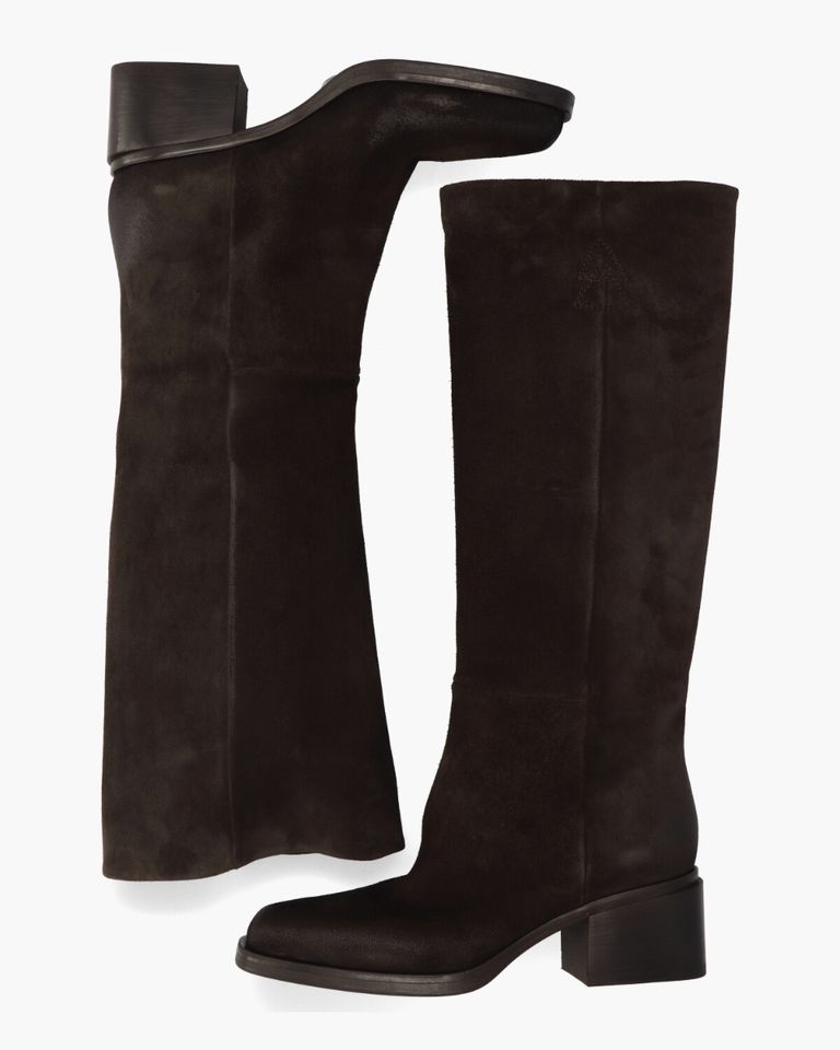E4412 Donkerbruin Damesboots