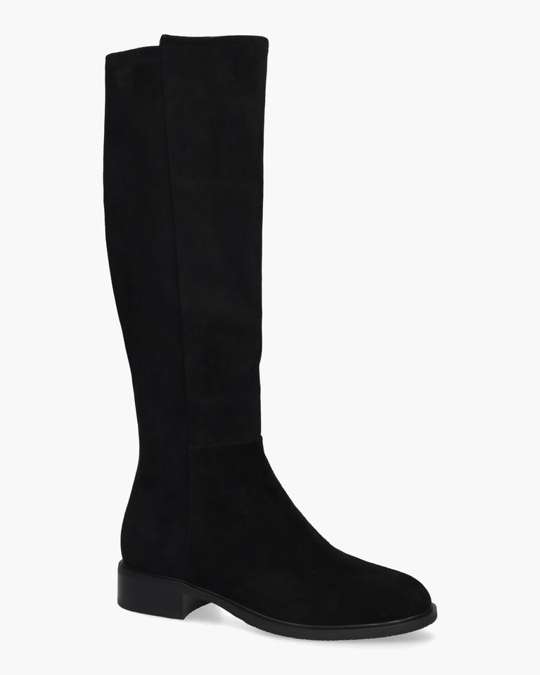 Dante Zwart Damesboots
