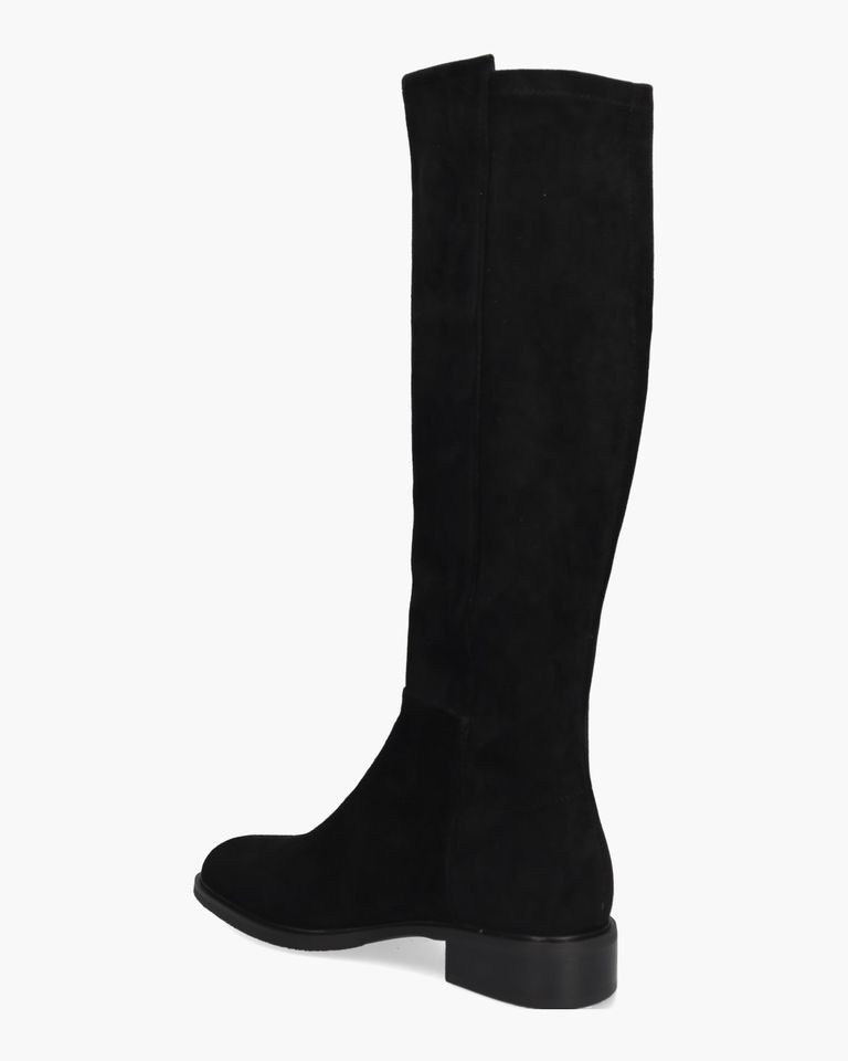 Dante Zwart Damesboots