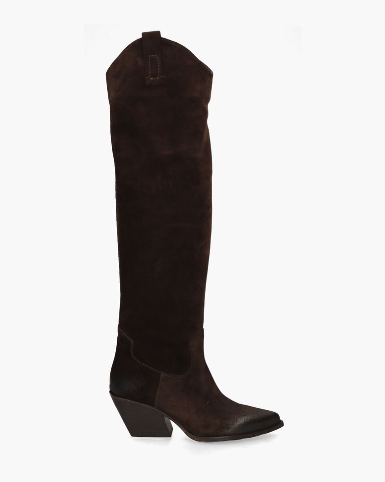E2020 Donkerbruin Damesboots