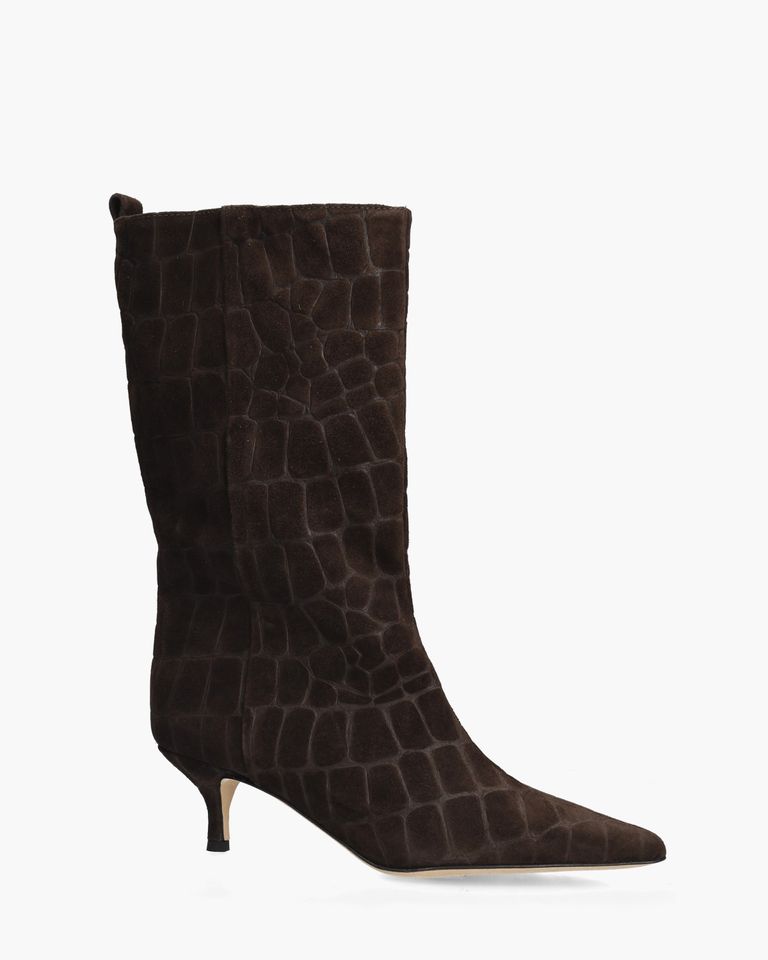 Liv Donkerbruin Damesboots