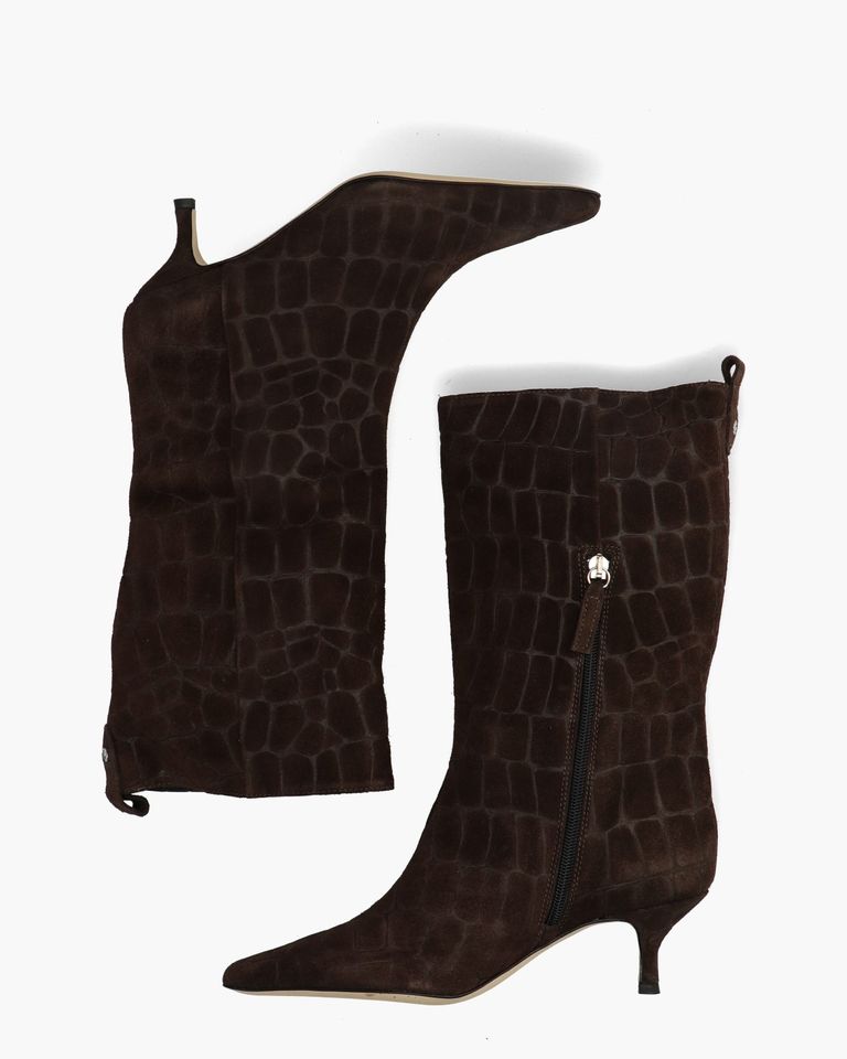 Liv Donkerbruin Damesboots