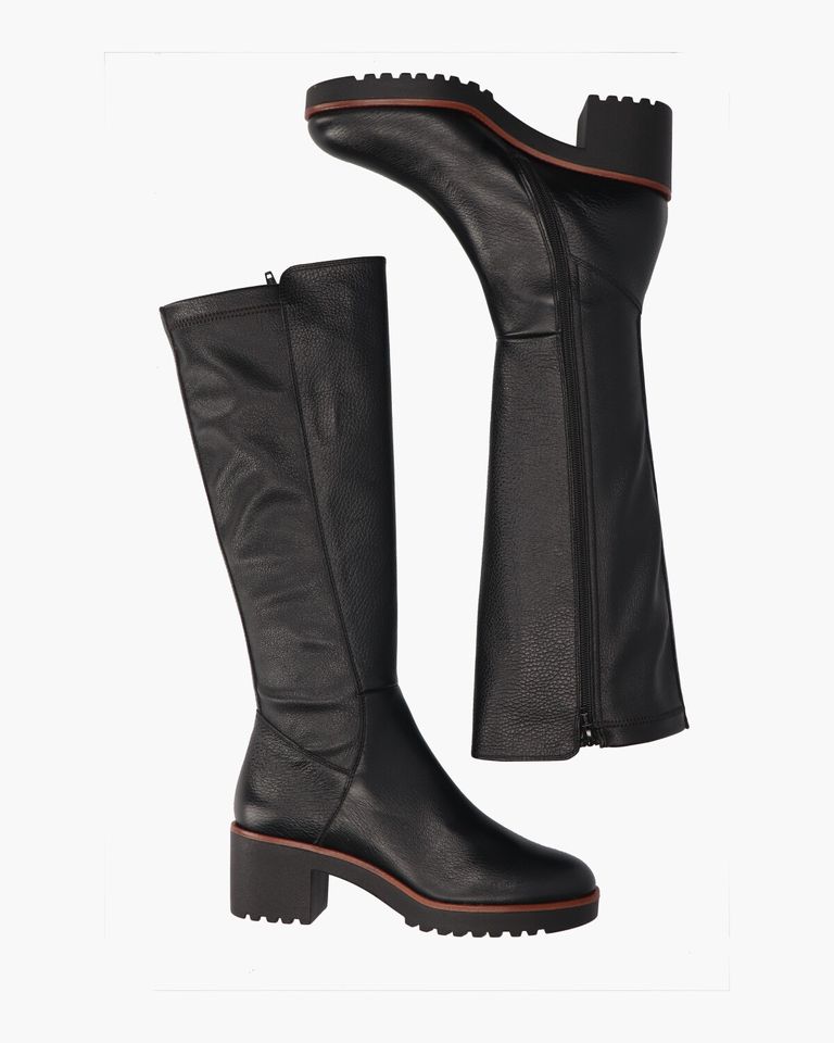 6413 Zwart Damesboots