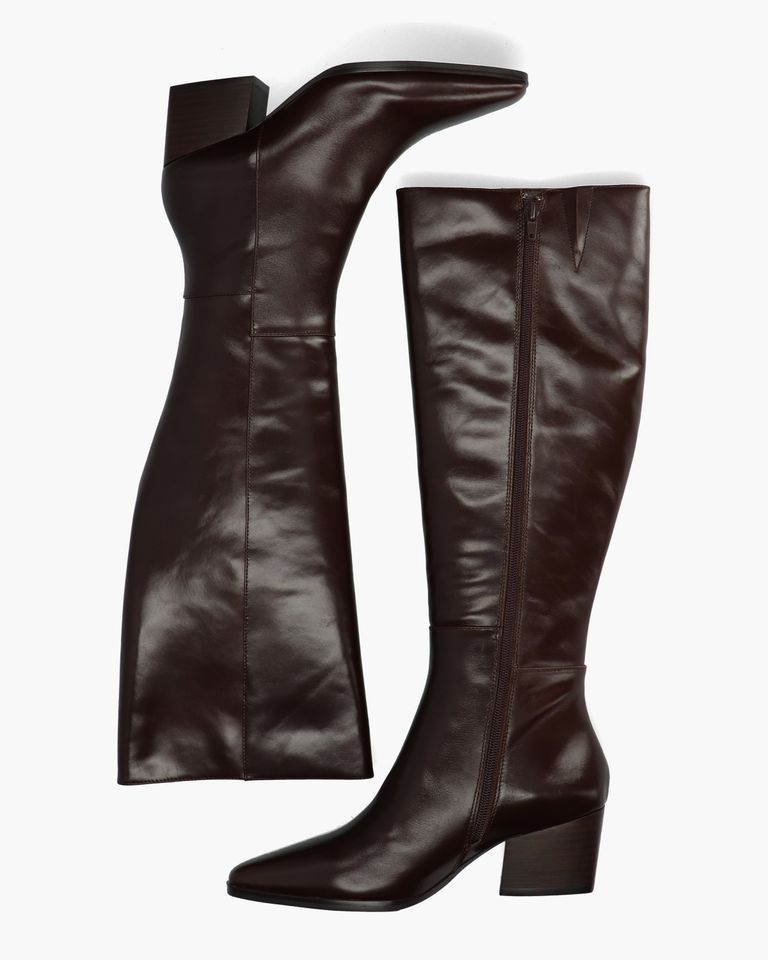 Denira Donkerbruin Damesboots