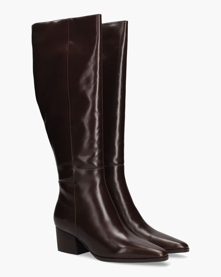 Denira Donkerbruin Damesboots