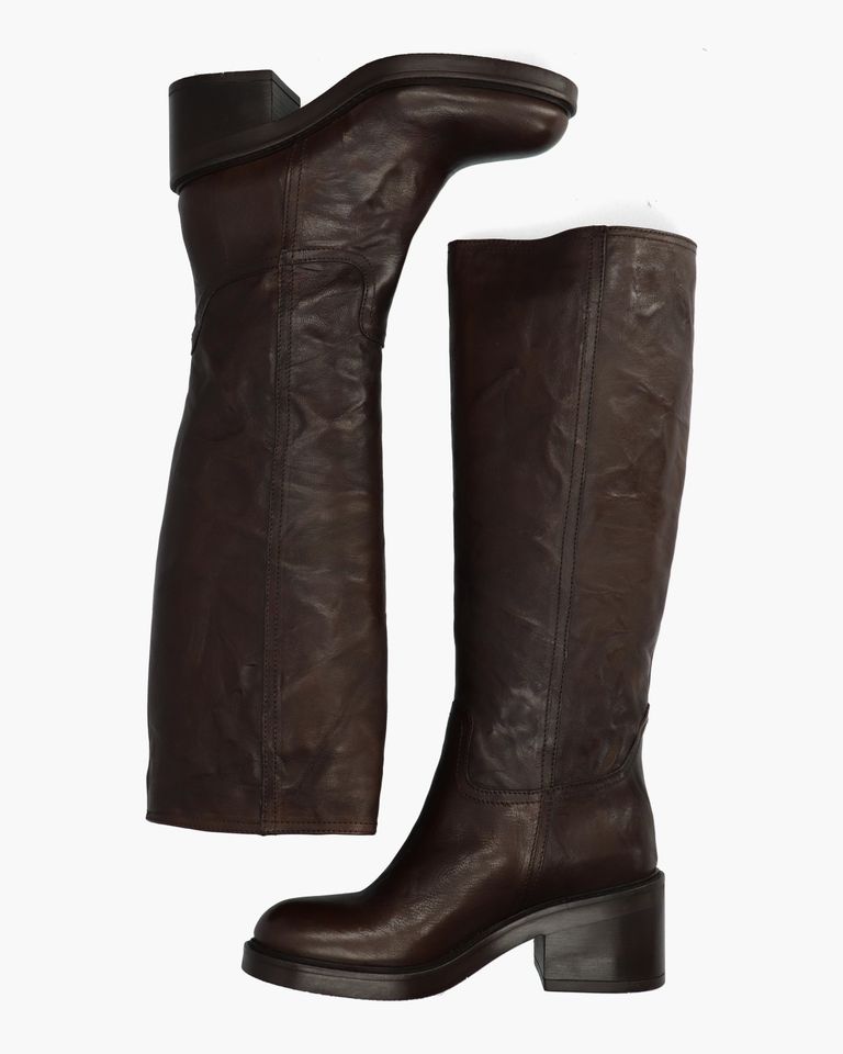 IW520 Donkerbruin Damesboots