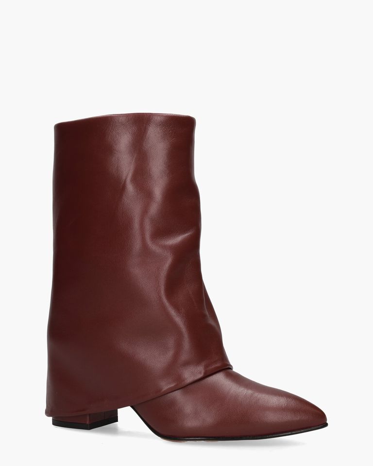 Berta Bordeauxrood Damesboots